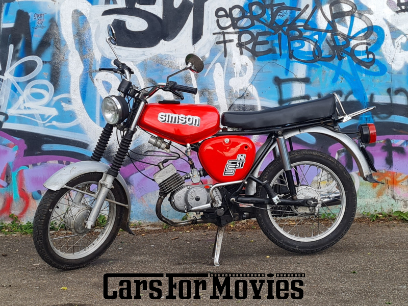 Simson S51 N 1982 DDR Rot Schwarz Zwei- und Dreirad Motorrad Baden-Württemberg 7540 moped ddr mofa ostblock